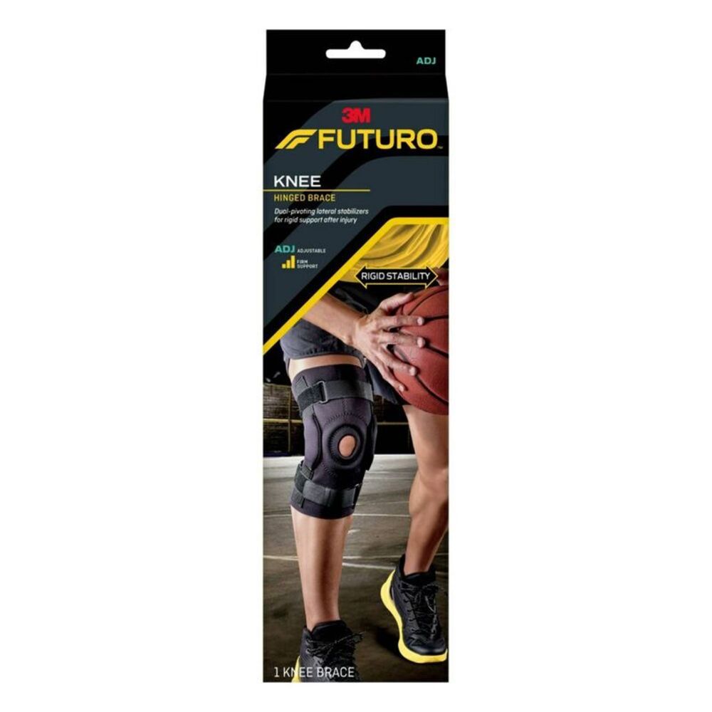FUTURO Hinged Knee Brace Adjustable Knee Support for Sport - 1pk